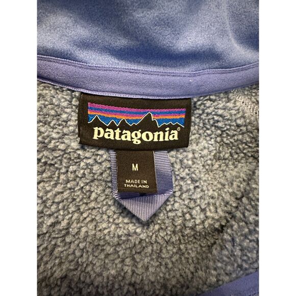 Patagonia Gray Better Sweater Quarter Zip Size Medium - Picture 3 of 3
